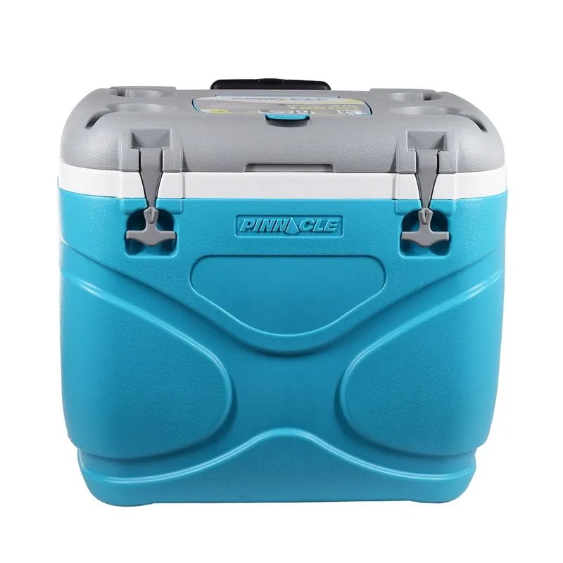 NEVERA 45LT RUEDAS Y MANIJA AZUL CIELO - Imagen 2